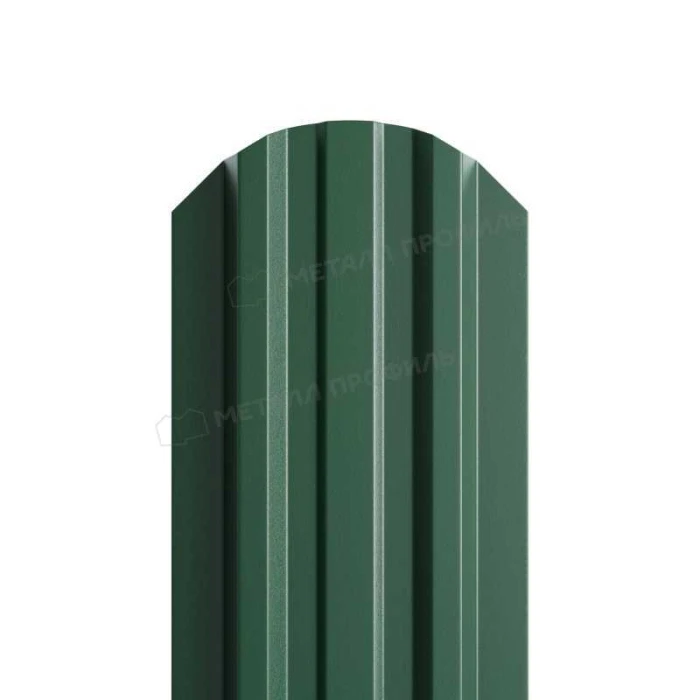 Штакетник Металл Профиль LАNE-O 0,5 PURMAN® RAL 6005 Зеленый мох